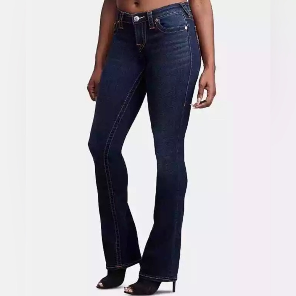 True Religion Becca Mid- Rise Bootcut Size 27 Jeans